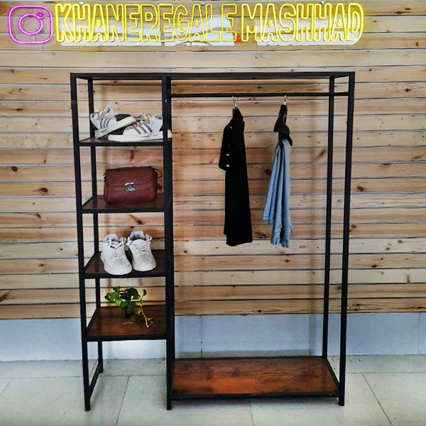رگال لباس بغل طبقه MDF