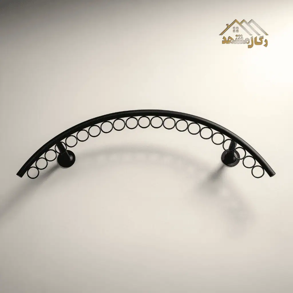 رگال دیواری طرح اخم